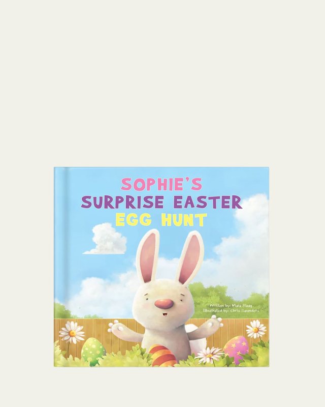 "My Surprise Easter Egg Hunt" Book by Maia Haag, Personalized